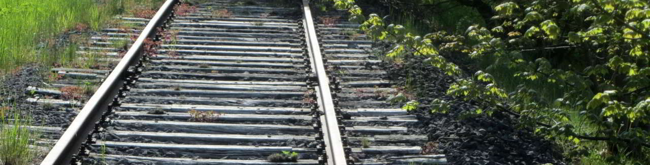 Verlassene Bahngleise in der Westfälischen Bucht Verlassene Bahngleise in der Westfälischen Bucht