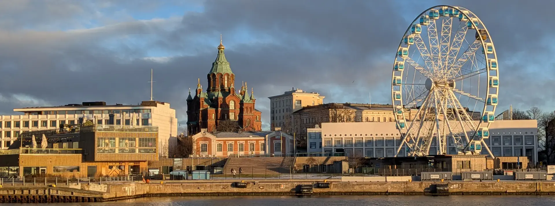 Skywheel Helsinki und Orthodoxe Kirche