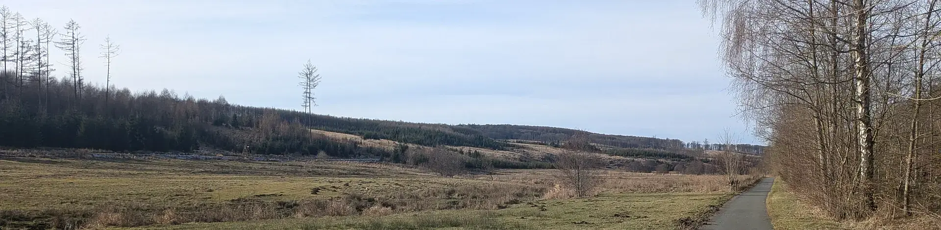 Der Pengel Anton Radweg bei Rüthen